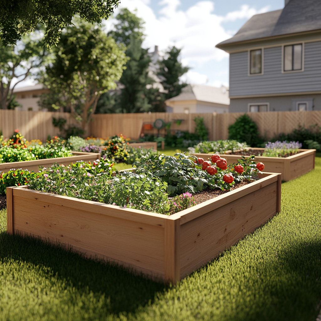 Premium Cedar Raised Bed